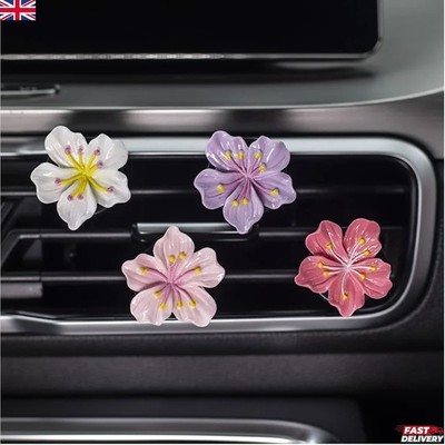 Flower Air Vent Clip - Auto Parfüm Halter für Klimaanlage - 2 Stück