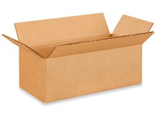 Pack of 25 12 X 6 X 4" Long Corrugated Boxes