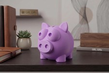 Cute Piggy Bank - Any Color