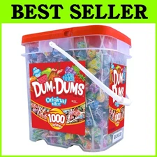 Bulk Candy Bucket 1000 Count Lollipop Mix
