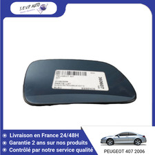 Glace de rétroviseur Peugeot 407