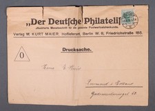 MayfairStamps Germany M. Kurt Maier Advertising Berlin to Holland Cover aax_8660