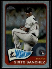 Sixto Sanchez 2021 Topps Chrome 1965 Throwback Silver #TH65-18
