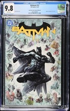 BATMAN NEW 52 #13 CGC 9.8 ALAN QUAH VARIANTE VETRO FRANTUMATO HARLEY QUINN LTD 500