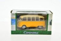 Volkswagen T1 Samba Bus Yellow 1/43 Cararama