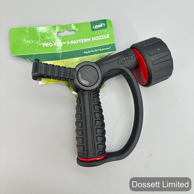 #ad #ad Orbit Pro Flo 7 Pattern Garden Hose Nozzle 56352 03 RB Black Grip Ergonomic $17.99