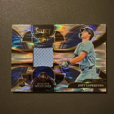 2024 Panini Select - Selective Swatches Joey Loperfido #SS-JL (MEM, RC)