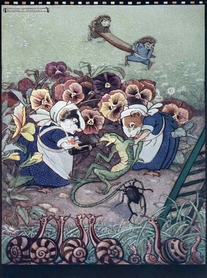 012 Hudson, G. - Alice 1922 - Poor little lizard