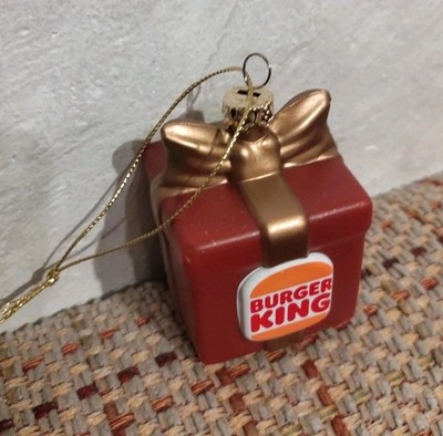 Burger King Xmas Geschenk Christbaumkugel