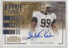 2016 Panini Contenders Rookie Ticket Sheldon Rankins #287 Auto z5i