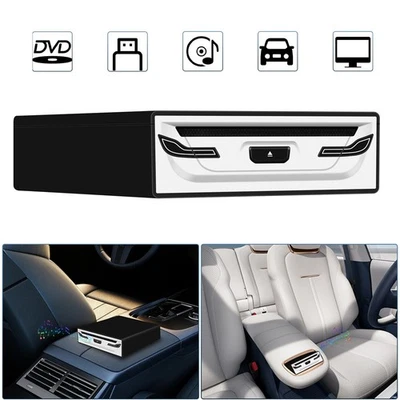 LUMIKY Auto Radio CD/DVD Player mit USB 2.0 Strom Signal üBertragung Externes Stereo DE