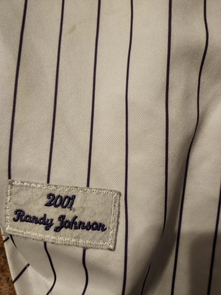 Randy Johnson D-Backs Cooperstown Jersey Size 48 Mitchell & Ness - Image 4 of 4