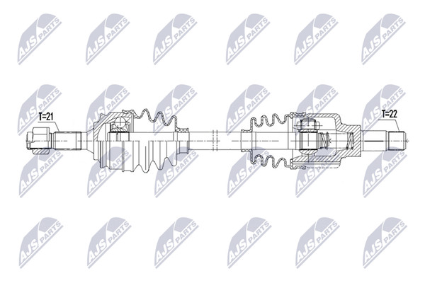 Antriebswelle Nty NPW-CT-176 FüR Peugeot 301 Vti 115 CitroËN Elysee DDNFP0-image