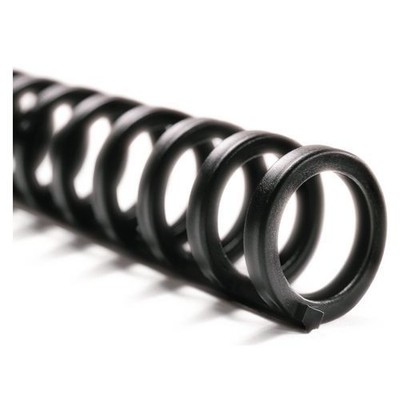 GBC ProClick Easy Edit Spines, 32 Rings, 0.5'' (85-Sheet) Capacity, Black, 25/PK