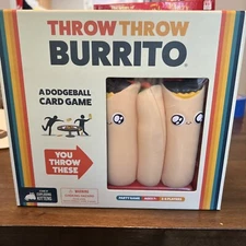 Throw Throw Burrito - A Dodgeball Card Game Used Complete