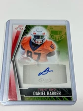 2022 Sage Low Series Base Auto Black #A-DB1 Daniel Barker - Illinois