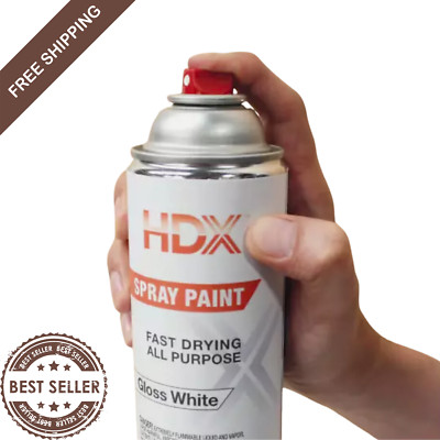 10 Oz. All Purpose Gloss White Spray Paint - No Ship To California