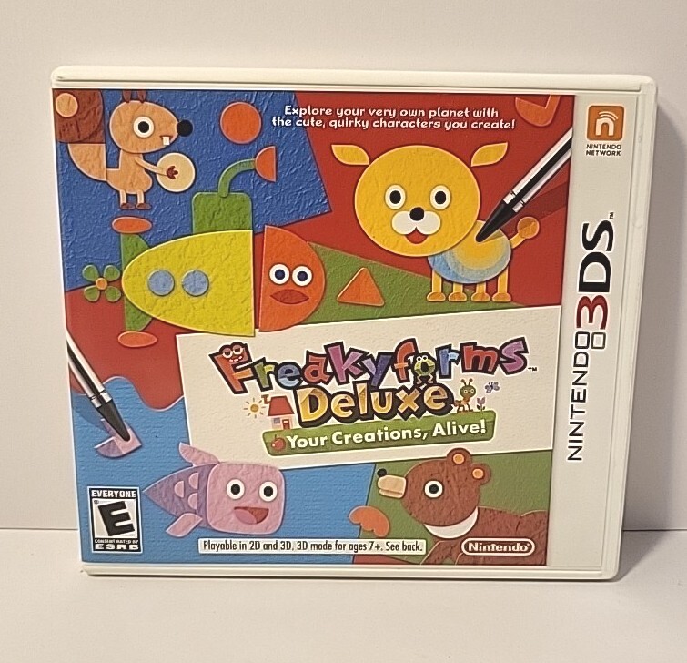Pushmo Freakyforms Download Play Game Freakyforms Deluxe: Your Creations Alive! - Create ...