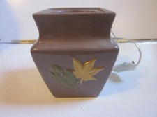 Yankee Candle Ceramic Wax Melt Cup Warmer Electric LEAF Design 7" H X 6" W
