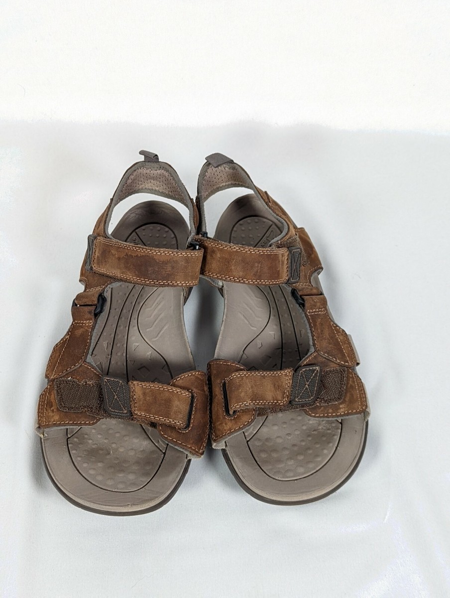 Clarks Mens ROCK Leather AdJ. Sandal 12M | eBay display picture 2