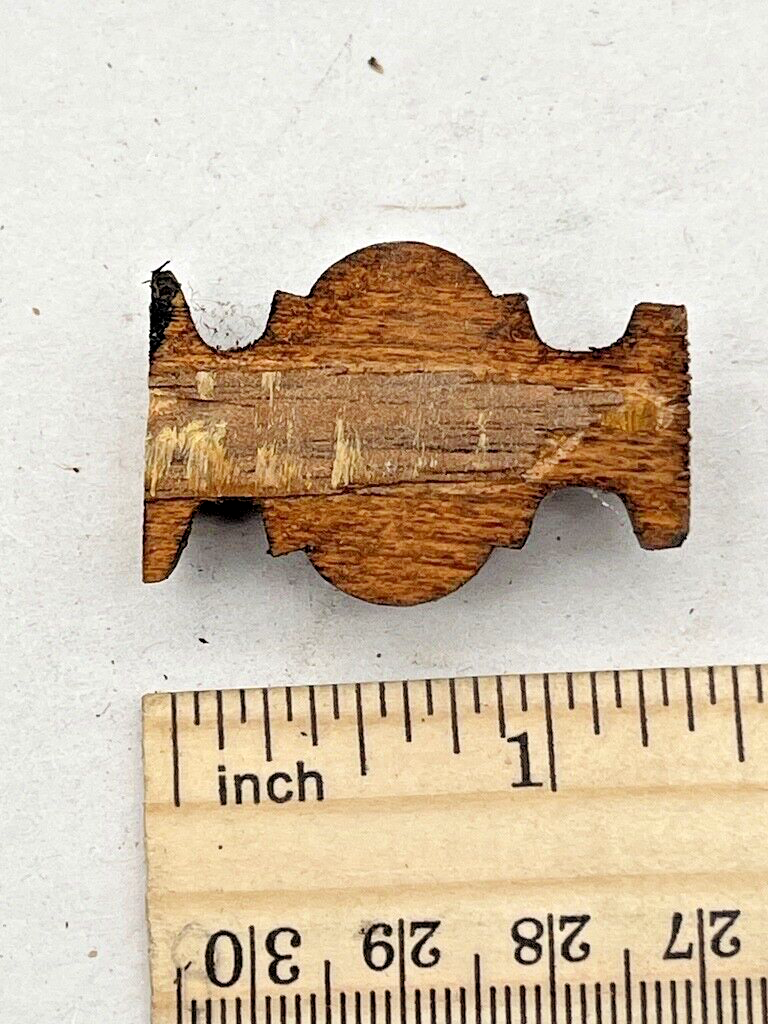 Old Clock Trim Piece, 1 3/8