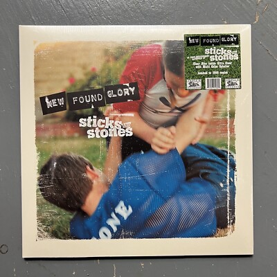 New Found Glory - Sticks And Stones 20 Year Anniversary LP Clear Blue x/1000