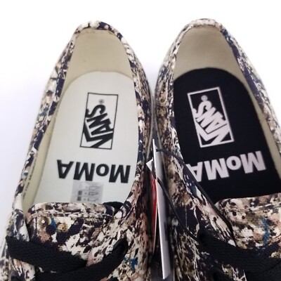 靴 VANS x MOMA JACKSON POLLOCK AUTHENTIC Vans x MoMA Jackson Pollock Authentic Sneakers Shoes 1950