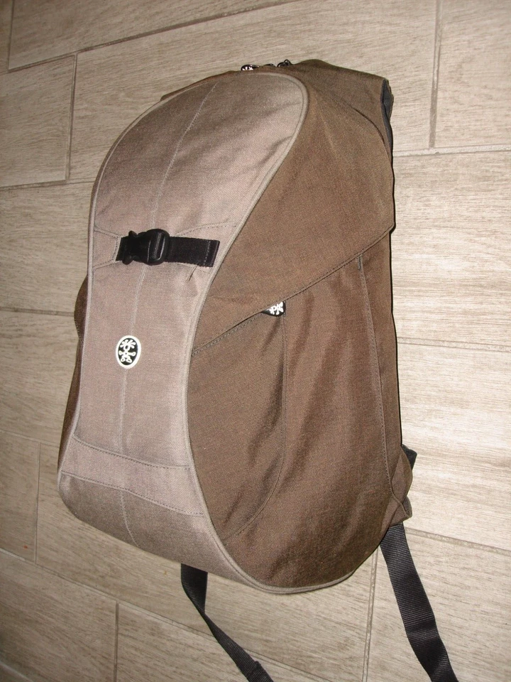 NUEVO Crumpler Karachi Outpost "L" Marrón/Beige con Mochila para Cámara Interior Naranja Foto 4 de 4
