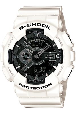 Casio G-shock Ga-110gw-7ajf Black White Series | eBay