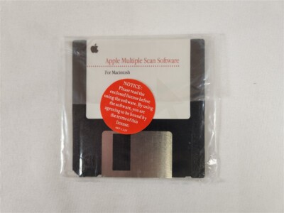 APPLE Multiple Scan Software For Macintosh ~ 3.5