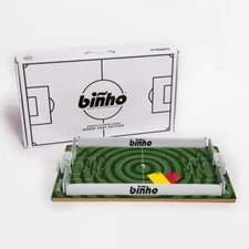 Binho Board Classic Board Game Circle Stripes Edition - 2-Player Fast-Paced Fing