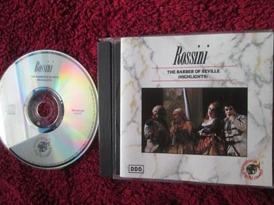 Rossini THE BARBER OF SEVILLE (Highlights) Symphonia Digital Classics CD Album 