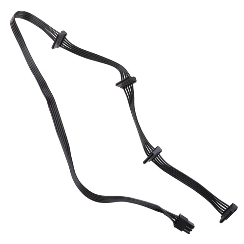 6 Pin Power Extension Hard Drive Cable 1 Male to 4 Female Splitter Adapter