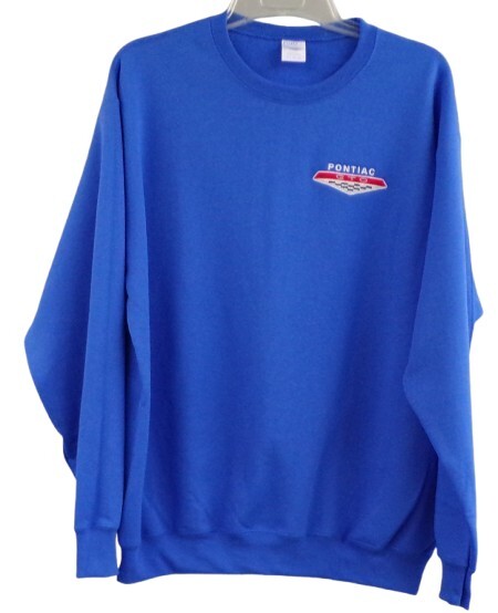 Pontiac GTO Logo Embroidered Sweatshirt S-5XL, LT-4XLT Tempest Judge Goat New