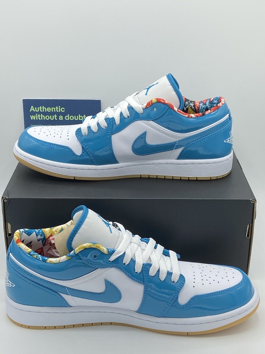 スニーカー Nike Air Jordan 1 Low SE Barcelona Cyber Teal DC6991-400 Air Jordan 1 Low Barcelona Cyber Teal Size 11.5 DC6991-400