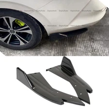 For Nissan Sentra Rear Bumper lip Spoiler Splitter Diffuser Glossy black