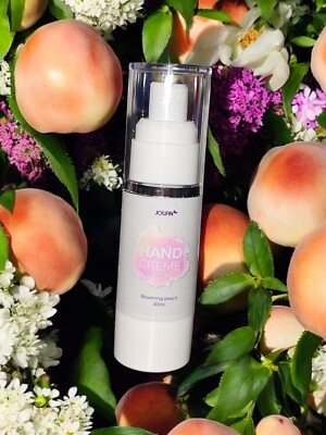 Jolifin Handcreme Blooming peach samtweiche Haut trockene Haut Blumig Pfirsich