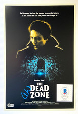 CHRISTOPHER WALKEN SIGNED 12X18 PHOTO THE DEAD ZONE DEER HUNTER PULP FICTION BAS