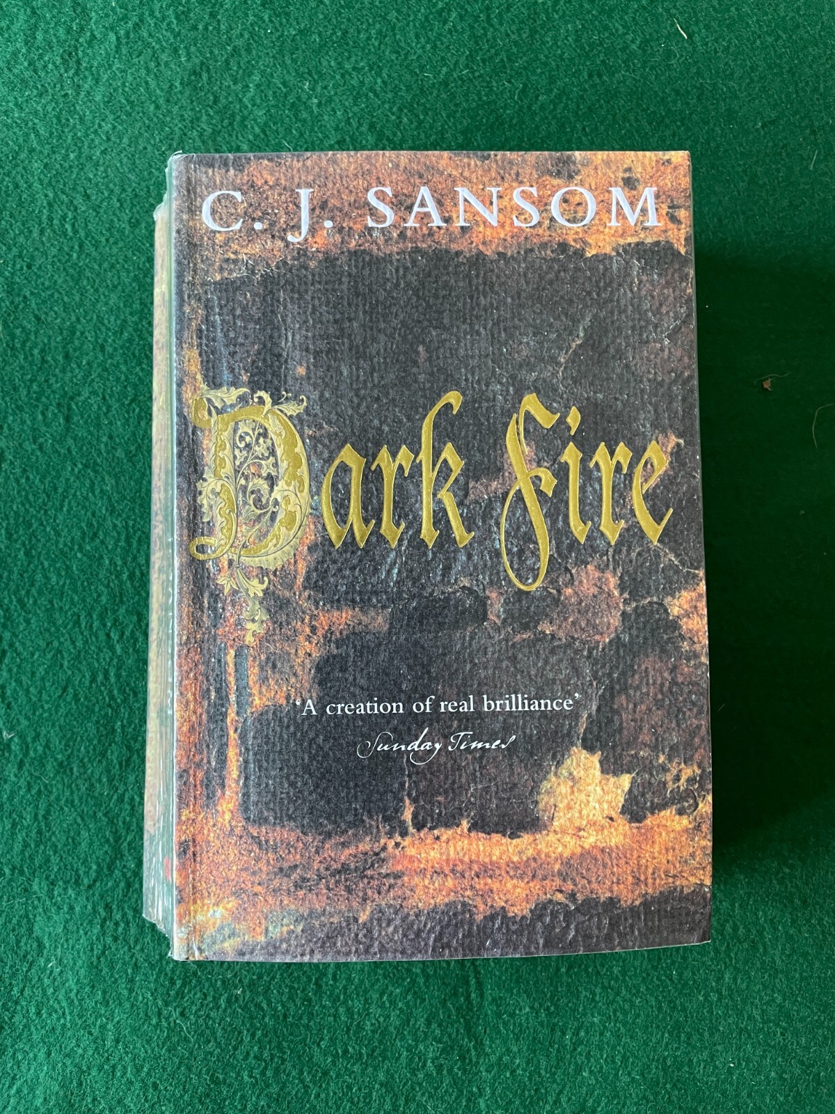 DARK FIRE C J SANSOM PAPERBACK