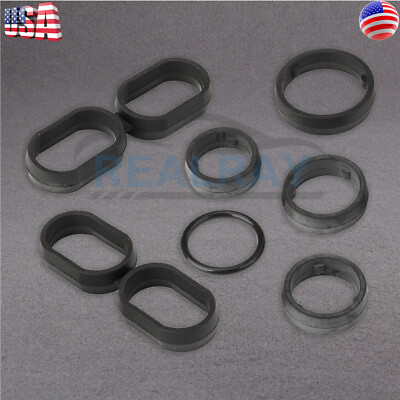 7x Oil Cooler Filter Gaskets For 3.6L Engine 2014-2021 Dodge Ram Jeep Chrysler