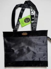 TENDRE POISON BY CHRISTIAN DIOR 16x13” BLACK ZIPPER TOTE BRAND NEW FAST SHIPPING