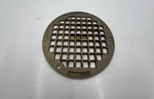 Brass Flat Round Drain Grate Strainer 21024601