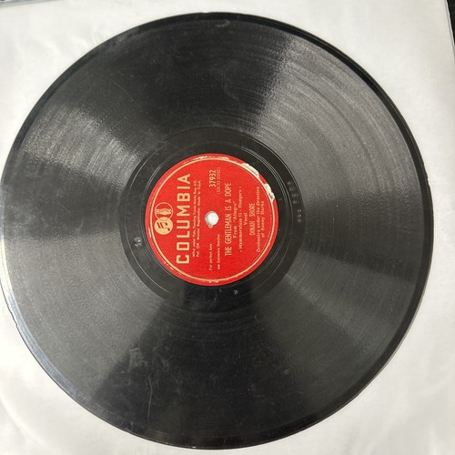 FREE SHIPPING! Dinah Shore Golden Earrings/The Gentleman Is A Dope 1947 Columbia - Foto 2 di 6
