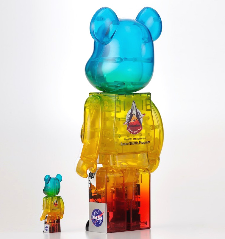 SPACE SHUTTLE BE@RBRICK LAUNCH 100&400% - フィギュア