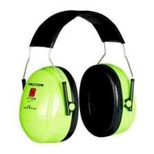 3M PELTOR H520A-472-GB Optime II Earmuffs 31 dB Hi-Viz Headband Free UK Shipping