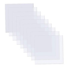 15 Pack 4 mil Clear Blank Stencil Sheets 12x12 Inch Mylar Templates for Cricut