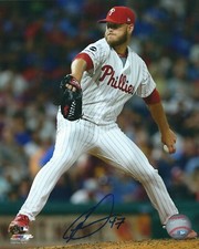 Signed  8x10 COLE IRVIN Philadelphia Phillies Autographed photo - COA 
