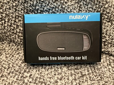 Nulaxy BR05 Car Bluetooth Car Kit  Speakerphone Hands Free  New
