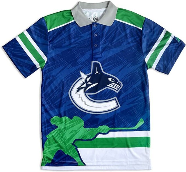 NHL Vancouver Canucks XL Polyester Thematic Polo Shirt | eBay