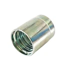 Hydraulic Hose Swage Ferrules - Suits R1AT & R2AT Hose - Made In Italy - 10 Pack